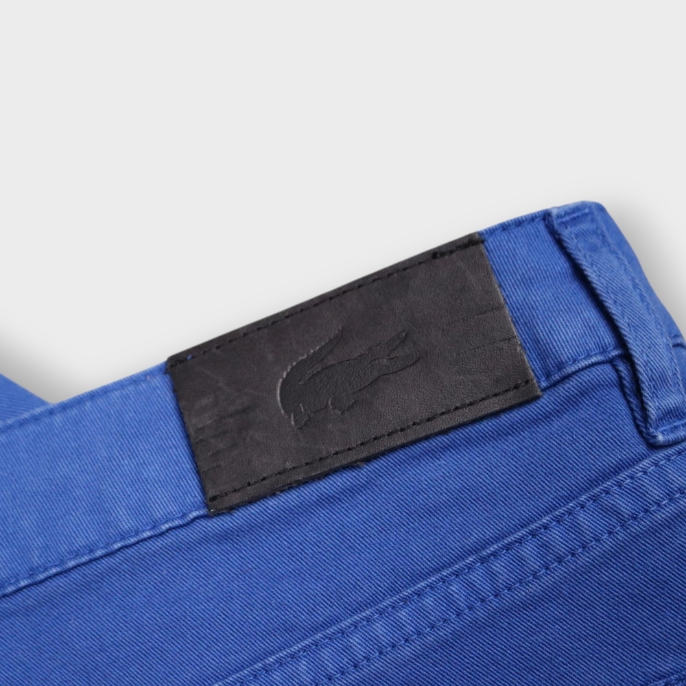 Lacoste, Nuit Royal Blue, Slim Fit, Low Rise Waist, Soft Jeans, Size 34, NWT - Picture 6 of 10